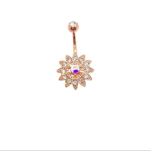 Belly Ring CZ - Picture 2 of 4